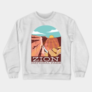 Zion National Park Crewneck Sweatshirt